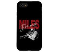 Officiel Miles Davis Distressed Photo Jazz Legend Coque pour iPhone SE (2020) / 7/8