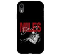 Officiel Miles Davis Distressed Photo Jazz Legend Coque pour iPhone XR