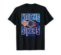 Officiel NBA Rivals Week Knicks Contre 76ers Fog of War T-Shirt