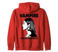 Officiel Olivia Rodrigo Vampire Pop Rétro Sweat à Capuche