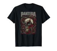 Officiel Pantera Cowboys From Hell Skull Serpent band retro T-Shirt
