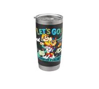 Officiel Paw Patrol Adventure is Calling Lets Go Gobelet isotherme en acier inoxydable double paroi