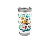 Officiel Paw Patrol Adventure is Calling Lets Go Gobelet isotherme en acier inoxydable double paroi