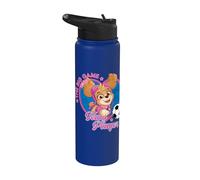 Officiel Paw Patrol Skye Soccer The Big Game Team Player Stainless Steel Insulated Water Bottle