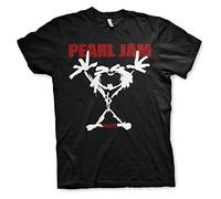Officiel Pearl Jam Stick Man T-shirt des hommes (L)