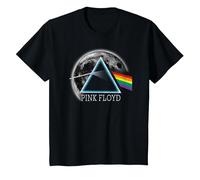 Officiel Pink Floyd Dark Side of The Moon Rock Band Musique T-Shirt, Enfant, Noir, 3 Ans