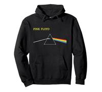 Officiel Pink Floyd Groupe Rock Prisme Album Progressif Sweat à Capuche, Unisexe pour Adultes, Noir, XL