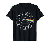 Officiel Pink Floyd Prism Album Circle Logo T-Shirt