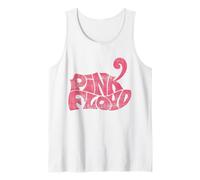 Officiel Pink Floyd Rock Progressif Rétro Logo Blanc Débardeur
