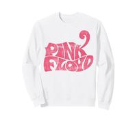 Officiel Pink Floyd Rock Progressif Rétro Logo Blanc Sweatshirt