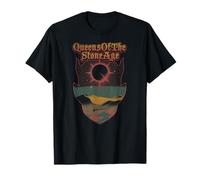 Officiel Queens of The Stone Age Doom Dune Rock Rétro T-Shirt