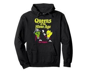 Officiel Queens of The Stone Age Era Vulgaris Sweat à Capuche, Unisexe pour Adultes, Noir, XXL