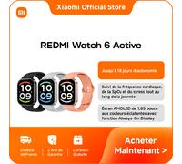 Xiaomi Redmi Watch 6 Active Smartwatch Argenté