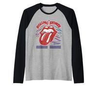 Officiel Rolling Stones 1994 Tongue Grey Fans Vintage rétro Manche Raglan