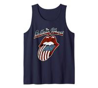 Officiel Rolling Stones Tour of America Marine Bleu Débardeur