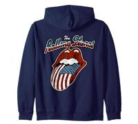 Officiel Rolling Stones Tour of America Marine Bleu Sweat à Capuche