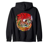 Officiel Saxon Heavy Metal Forever Free Album Vintage Sweat à Capuche
