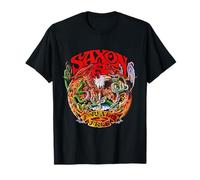 Officiel Saxon Heavy Metal Forever Free Album Vintage T-Shirt
