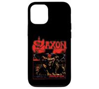 Officiel Saxon Heavy Metal Unleash The Beast Groupe Retro Coque pour iPhone 12/12 Pro