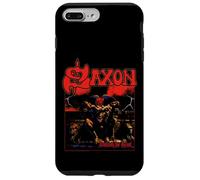 Officiel Saxon Heavy Metal Unleash The Beast Groupe Retro Coque pour iPhone 7 Plus/8 Plus