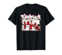 Officiel Slipknot Combinaisons Rouges Band Retro Metal T-Shirt