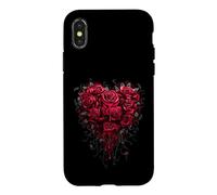Officiel Spiral Bleeding Heart Gothic Fantasy Coque pour iPhone X/XS
