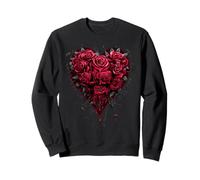Officiel Spiral Bleeding Heart Gothic Fantasy Sweatshirt