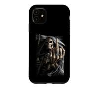 Officiel Spiral Bone Finger Skeleton Gothic Fantasy Coque pour iPhone 11