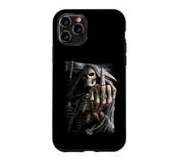 Officiel Spiral Bone Finger Skeleton Gothic Fantasy Coque pour iPhone 11 Pro
