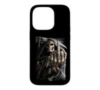 Officiel Spiral Bone Finger Skeleton Gothic Fantasy Coque pour iPhone 14 Pro