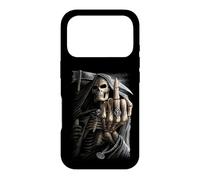 Officiel Spiral Bone Finger Skeleton Gothic Fantasy Coque pour iPhone 17 Pro