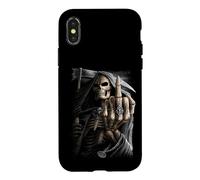 Officiel Spiral Bone Finger Skeleton Gothic Fantasy Coque pour iPhone X/XS