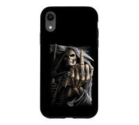Officiel Spiral Bone Finger Skeleton Gothic Fantasy Coque pour iPhone XR
