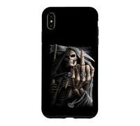 Officiel Spiral Bone Finger Skeleton Gothic Fantasy Coque pour iPhone XS Max