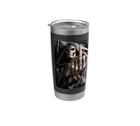 Officiel Spiral Bone Finger Skeleton Gothic Fantasy Gobelet isotherme en acier inoxydable double paroi