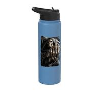 Officiel Spiral Bone Finger Skeleton Gothic Fantasy Stainless Steel Insulated Water Bottle