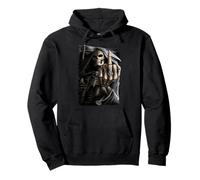 Officiel Spiral Bone Finger Skeleton Gothic Fantasy Sweat à Capuche