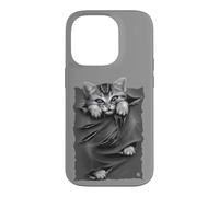 Officiel Spiral Bright Eyes Kitten Gothic Fantasy Coque pour iPhone 14 Pro