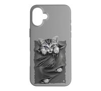 Officiel Spiral Bright Eyes Kitten Gothic Fantasy Coque pour iPhone 16 Plus
