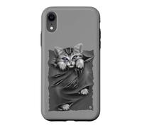 Officiel Spiral Bright Eyes Kitten Gothic Fantasy Coque pour iPhone XR