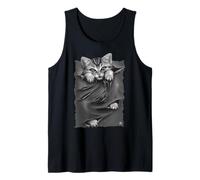 Officiel Spiral Bright Eyes Kitten Gothic Fantasy Débardeur