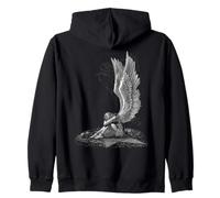 Officiel Spiral Enslaved Angel Gothic Fantasy Sweat à Capuche
