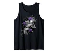 Officiel Spiral Every Rose Has a Thorn Gothic Fantasy Débardeur