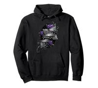 Officiel Spiral Every Rose Has a Thorn Gothic Fantasy Sweat à Capuche