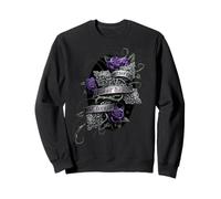 Officiel Spiral Every Rose Has a Thorn Gothic Fantasy Sweatshirt