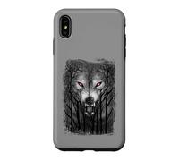 Officiel Spiral Forest Wolf Gothic Fantasy Coque pour iPhone XS Max