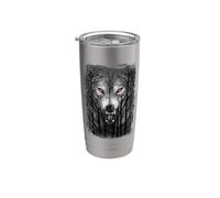 Officiel Spiral Forest Wolf Gothic Fantasy Gobelet isotherme en acier inoxydable double paroi