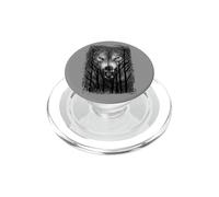 Officiel Spiral Forest Wolf Gothic Fantasy PopSockets PopGrip pour MagSafe