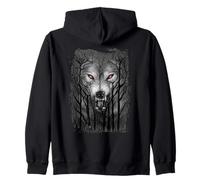 Officiel Spiral Forest Wolf Gothic Fantasy Sweat à Capuche