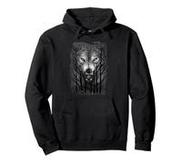 Officiel Spiral Forest Wolf Gothic Fantasy Sweat à Capuche